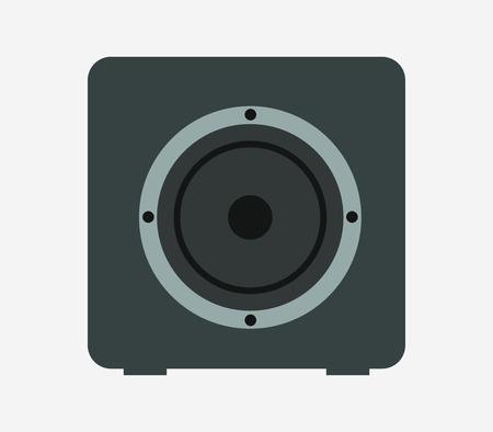 woofer iconのイラスト素材