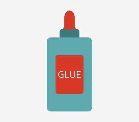 Icon bottle of glueのイラスト素材