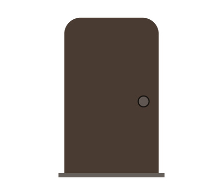 icon of a doorのイラスト素材