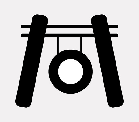 icon gongのイラスト素材
