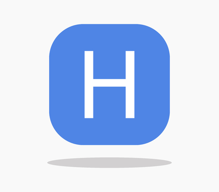 icon hospital signのイラスト素材
