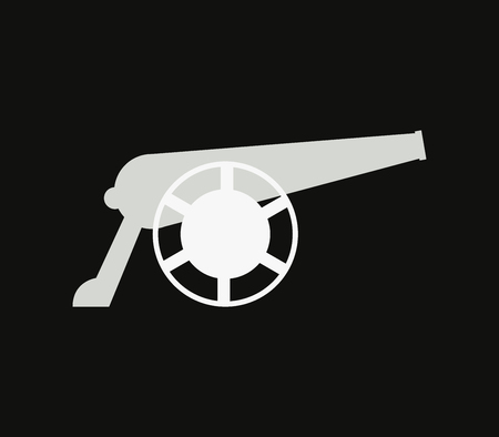War cannon iconのイラスト素材