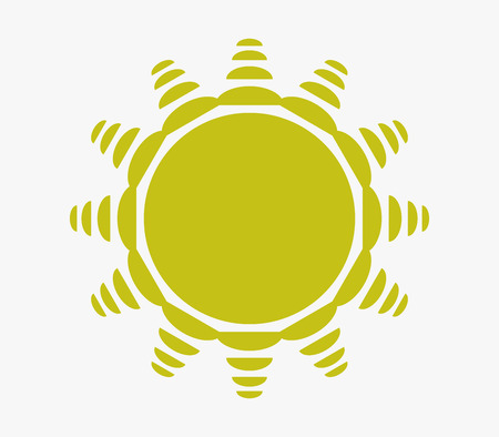 sun iconのイラスト素材