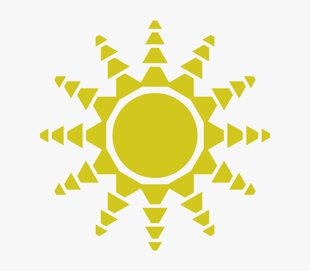 sun iconのイラスト素材