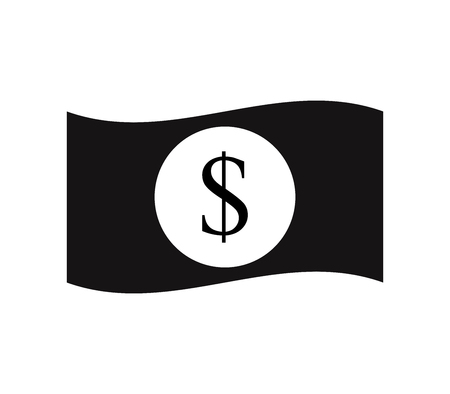 Dollar iconのイラスト素材