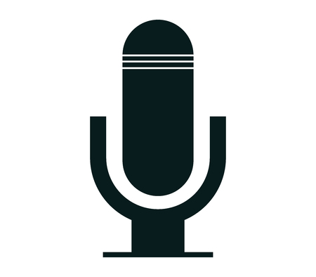microphone iconのイラスト素材