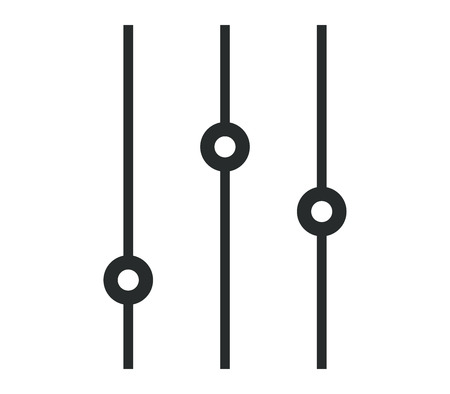 icon music mixerのイラスト素材