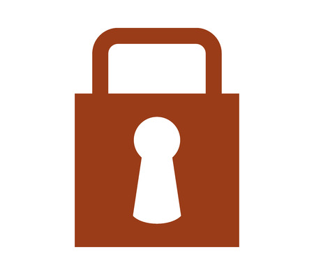 lock iconのイラスト素材