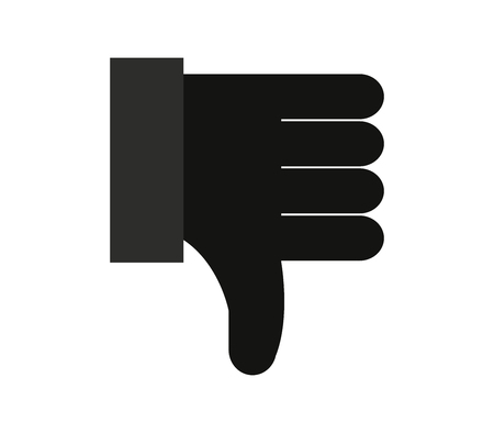 Hand icon not likeのイラスト素材