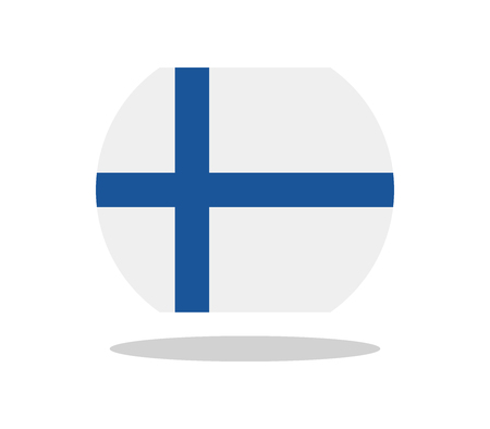 flag of finlandのイラスト素材