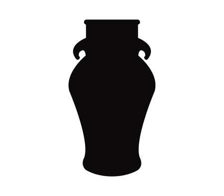 Porcelain vase iconのイラスト素材