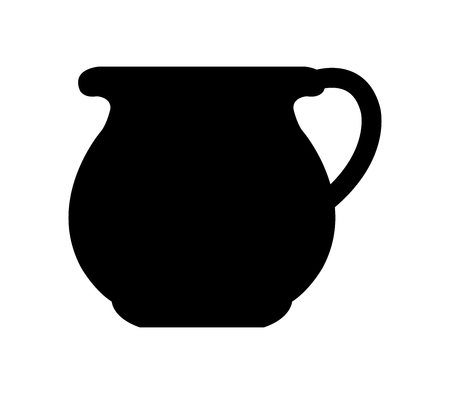 Porcelain vase iconのイラスト素材
