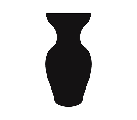 Porcelain vase iconのイラスト素材