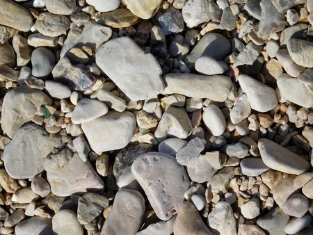 Texture of pebbles