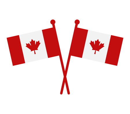 Flag of Canadaのイラスト素材