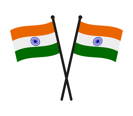 Flag of Indiaのイラスト素材