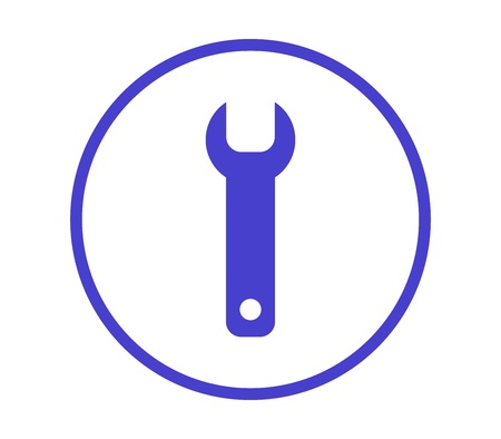 Icon wrenchのイラスト素材