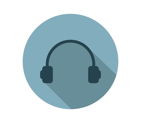 Headset iconのイラスト素材