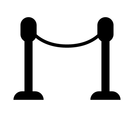 Icon fence cinemaのイラスト素材