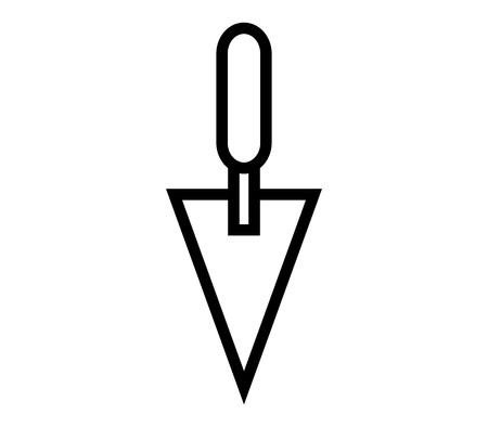 Trowel iconのイラスト素材