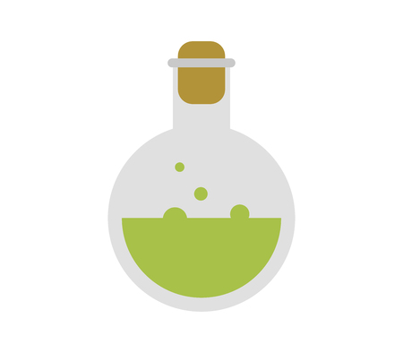 Laboratory flask icon.のイラスト素材
