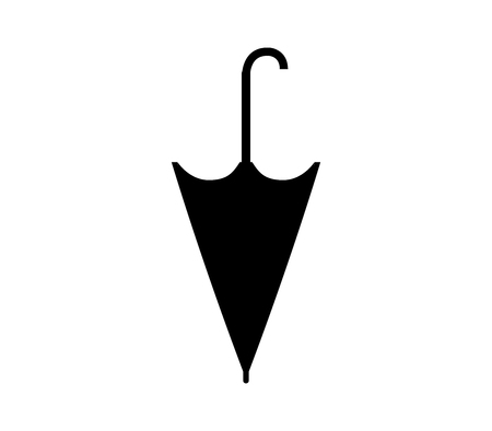 Closed umbrella icon.のイラスト素材