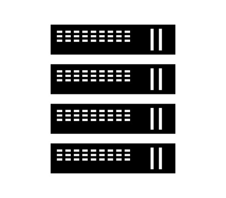 Database server icon.のイラスト素材