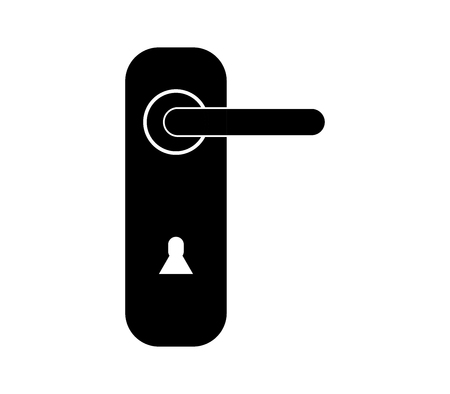 Door handle icon.のイラスト素材