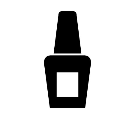 Nail polish icon.のイラスト素材