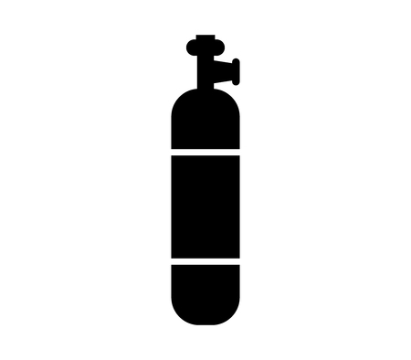 Oxygen tank iconのイラスト素材