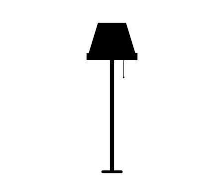 Lamp on the floor icon.のイラスト素材