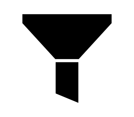 Funnel icon.のイラスト素材