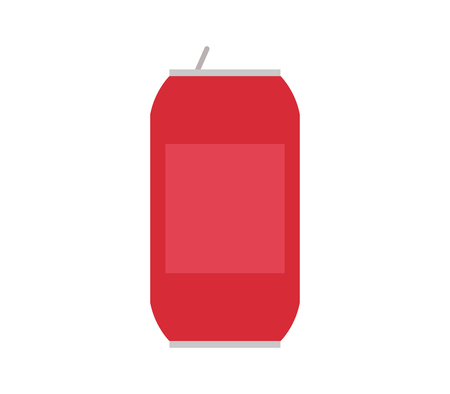Red can icon.のイラスト素材