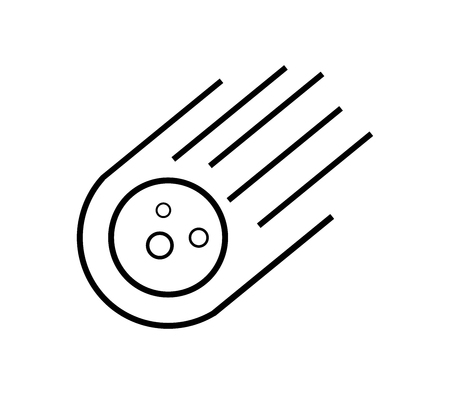 meteorite iconのイラスト素材