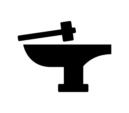 anvil iconのイラスト素材