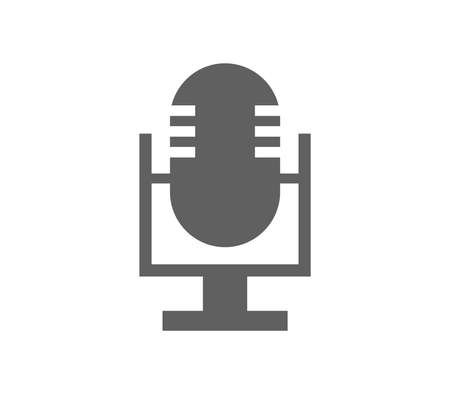 microphone iconのイラスト素材