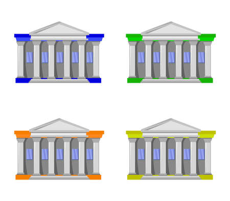 bankのイラスト素材