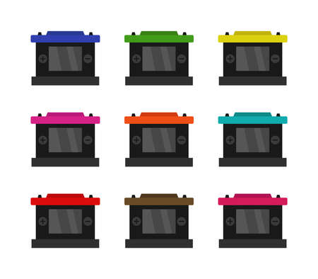 car batteryのイラスト素材