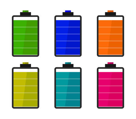 battery iconのイラスト素材