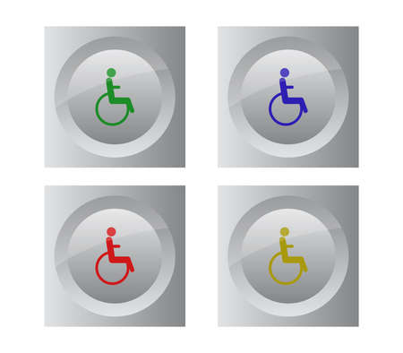 web buttonのイラスト素材
