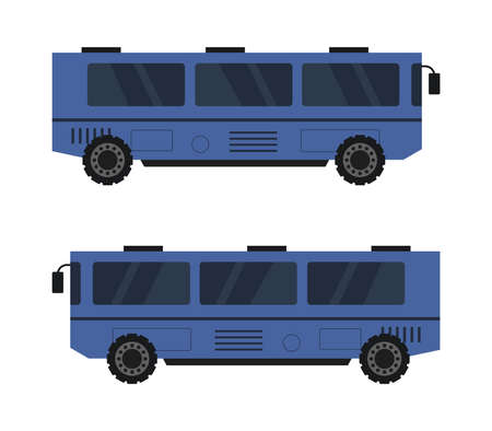 city busのイラスト素材