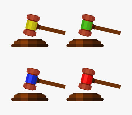 judge hammer icon