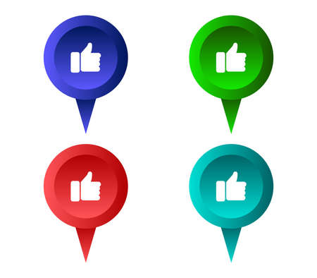 web buttonのイラスト素材