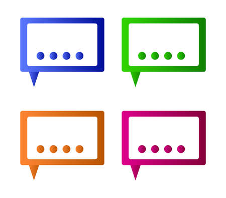 cloud dialogueのイラスト素材