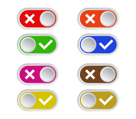 web buttonのイラスト素材