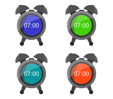 alarm clockのイラスト素材
