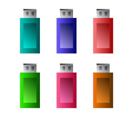 usb driveのイラスト素材