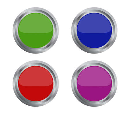 web button iconのイラスト素材