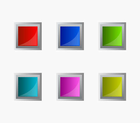 web button iconのイラスト素材