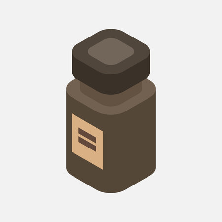 bottle of syrup design, vector illustration eps10 graphic.のイラスト素材